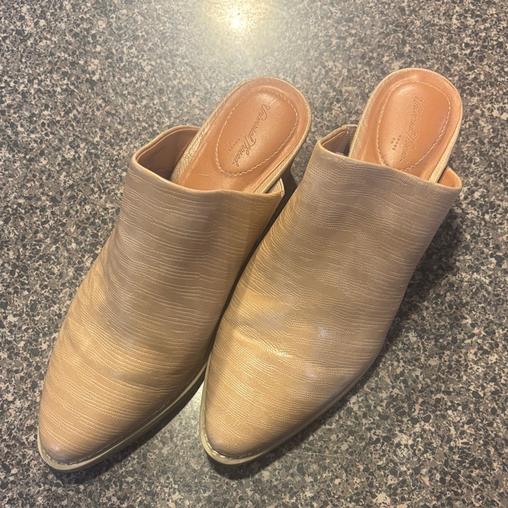 Tan Women's Mules